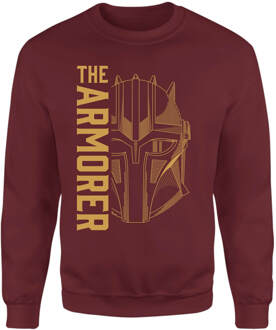Star Wars The Mandalorian The Armorer Sweatshirt - Burgundy - S Rood