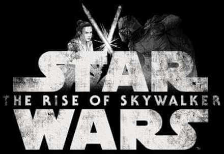 Star Wars: The Rise of Skywalker Rey & Kylo Battle t-shirt - Zwart - 3XL