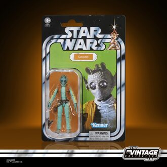 Star Wars The Vintage Collection Greedo Premium Action Figure (3.75”)