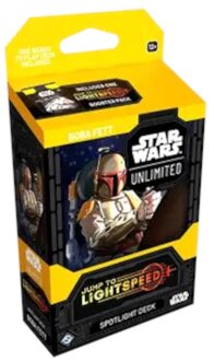 Star Wars: Unlimited Jump To Lightspeed Boba Fett Spotlight Deck