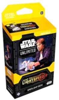 Star Wars: Unlimited Jump To Lightspeed Han Solo Spotlight Deck