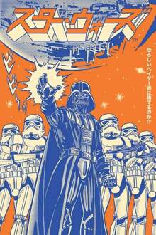 Star Wars Vader International Poster 61x91,5cm Multikleur