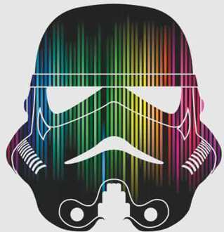 Star Wars Verticale Strepen Stormtrooper Hoodie - Grijs - L