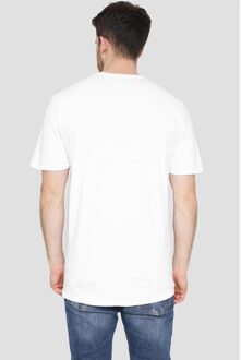 Star Wars Vrolijk Kerstmis Droids T-shirt (Wit) - 2XL