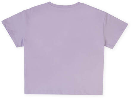 Star Wars Yoda Power Women's Cropped T-Shirt - Lilac - XS - Lilac