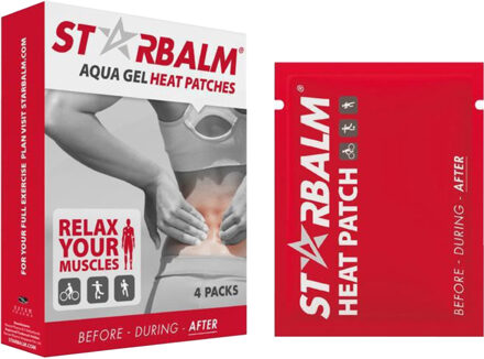 Starbalm Aqua Gel Warmtepleister 4ST