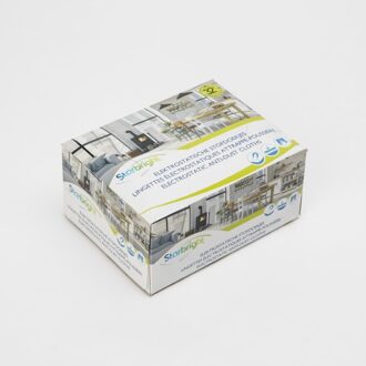 Starbright elektrostatische stofdoekjes wit 29 cm 32 cm
