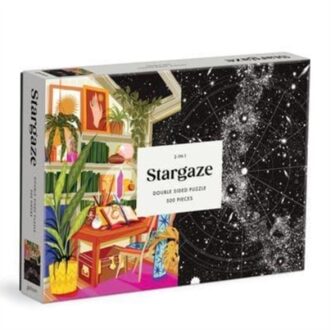 Stargaze 500 Piece Double Sided Puzzle -  Galison (ISBN: 9780735372771)