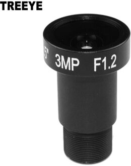Starlight Lens 3MP HD 4mm CCTV Lens Voor HD IP Camera M12 F1.2 Diafragma 1/2. 5 "voor SONY IMX290/IMX291 Ultra Lage Licht Camera