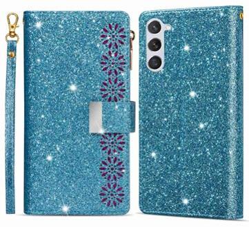 Starlight Series Samsung Galaxy S23 5G Wallet Case - Blauw