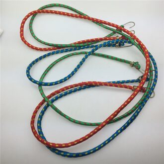 Starpad Elektrische Auto Plank Metalen Haak Gebonden Touwen Mountainbike Vastgebonden Bagage Band Elastische Touw Ronde 2 Pcs