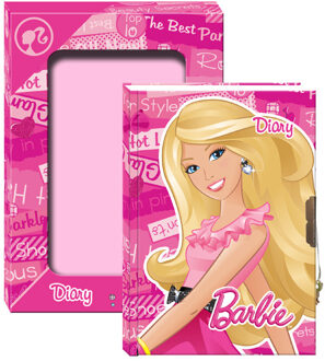 Starpak Barbie dagboek met slot