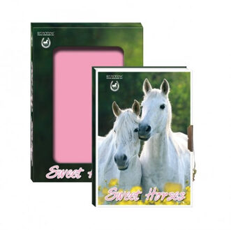 Starpak Sweet Horses dagboek met slot