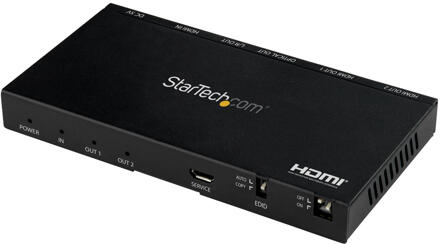 Startech 2-poorts 4K 60Hz HDMI splitter
