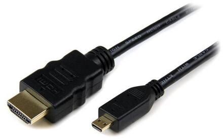 Startech 2m High Speed HDMI Kabel met Ethernet - HDMI naar HDMI Micro - M/M