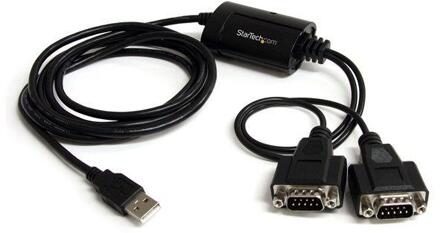 StarTech.com 2x FTDI USB naar RS232 Seriële kabel