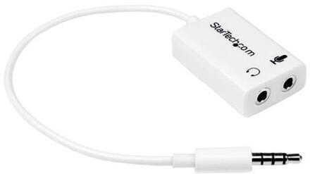 StarTech.com 3,5mm 4-pins naar 2x 3-pins M/F
