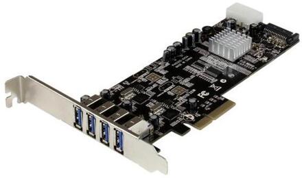 StarTech.com 4x USB3.0 met 2 5Gbps kanalen PCI-E 4x