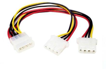 StarTech.com LP4 naar 2x LP4 Y-adapter