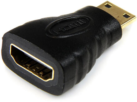 StarTech.com Mini HDMI naar HDMI Adapter, 4K High Speed HDMI Adapter, 4K 30Hz Ultra HD High Speed HDMI Adapter, HDMI 1.4, Vergulde Connectors, UHD Mini HDMI Adapte