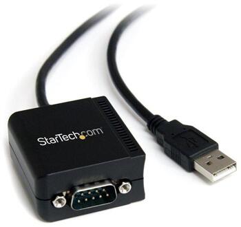 StarTech.com Usb naar RS232 Seriële Kabel Converter met COM