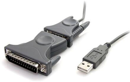 StarTech.com USB2.0 naar RS232 Seriële DB9/DB25