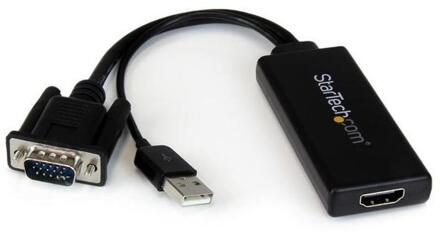 StarTech.com VGA2HDU VGA naar HDMI adapter