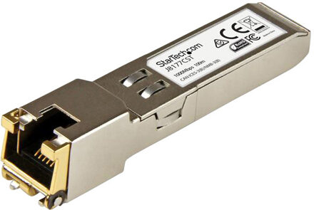 Startech Gigabit RJ45 Koper / Copper SFP Transceiver Module - HP J8177C Compatibel