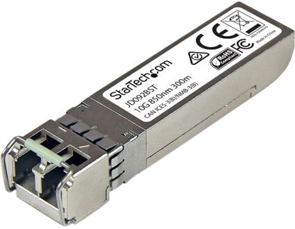 Startech StarTech.com 10 Gigabit Fiber SFP+ Transceiver Module HP JD092B Compatibel MM LC met DDM 300m