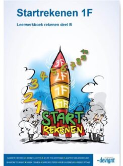Startekenen 1F / Deel B rekenen / Leerwerkboek - Boek Rob Lagendijk (9491699423)