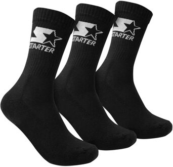 STARTER 3-Pack Crew Socks - 3-Pack Sokken Zwart - 43 - 46