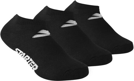 STARTER 3-Pack Sneaker Socks - Enkelsokken 3-Pack Zwart - 43 - 46