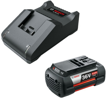 Starter Kit 36 V | 1x 36V 6.0 Ah accu en 1x lader AL 36V-20 - F016800636