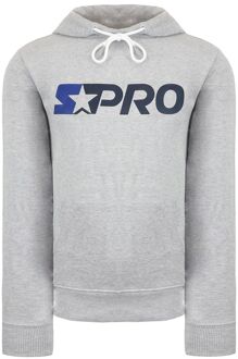 STARTER Strive Pullover Logo Lange Mouw Grijs Heren Hoodie CPE00040 ATH GREY MARL