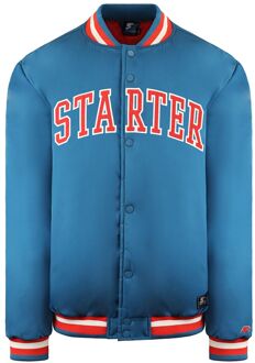 STARTER Winfred Heren Teal Bomberjack - maat S Groenblauw