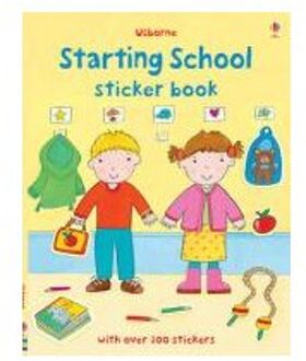 Starting School Sticker Book