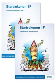 Startrekenen 1F / Rekenen deel A en B / Leerwerkboek - Boek Deviant, Uitgeverij (9490998362)