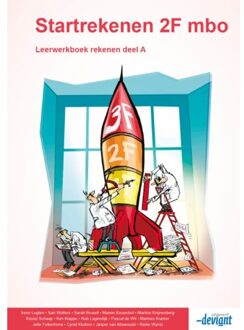 Startrekenen / 2F mbo / Leerwerkboek rekenen deel A - Boek Jelte Folkertsma (949169989X)