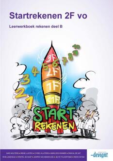 Startrekenen 2F vo / Deel B rekenen / Leerwerkboek - Boek Sari Wolters (9491699474)