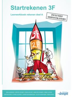 Startrekenen / Leerwerkboek / 3F - Boek Jelte Folkertsma (9491699946)