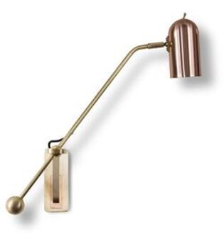 Stasis Wandlamp - Messing - Koper