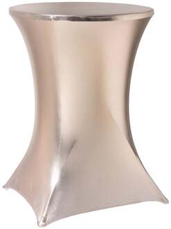 Statafelrok - rosé goud - ø80x110 cm