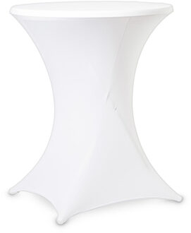 Statafelrok - wit - polyester - 80x110 cm