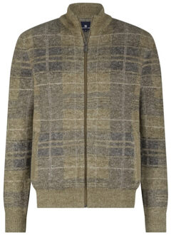 State Of Art 16425068 cardigan jacquard Bruin - XL