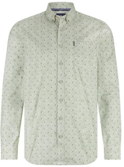 State Of Art 21425204 shirt ls print - maat XL Groen