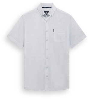 State Of Art 26216163 shirt ss striped Blauw - L