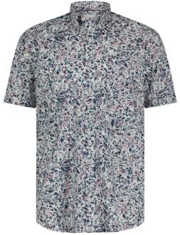 State Of Art 26414169 shirt ss printed pop Wit - XL