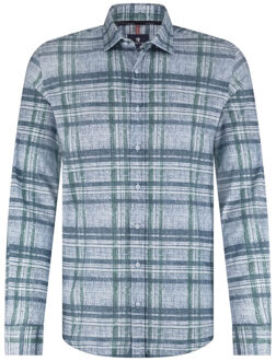 State Of Art Casual overhemd Blauw - S