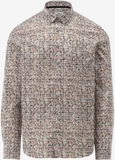 State Of Art Casual Shirt bruin - 3XL