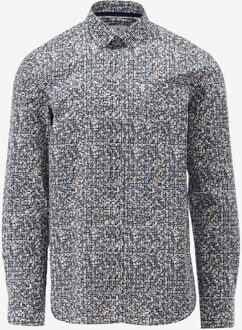 State Of Art Casual Shirt donker blauw - L;XXL